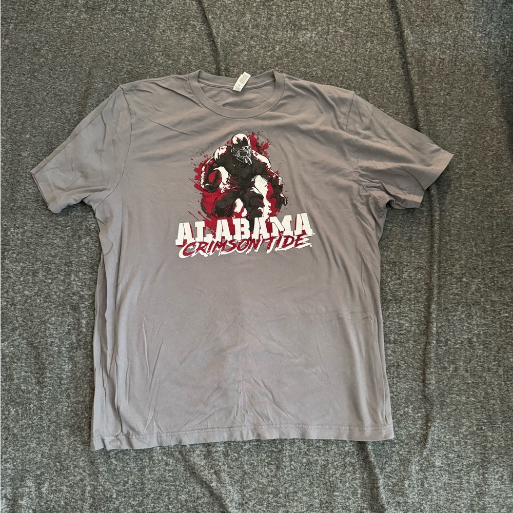 Alabama Gray Short Sleeve Tee